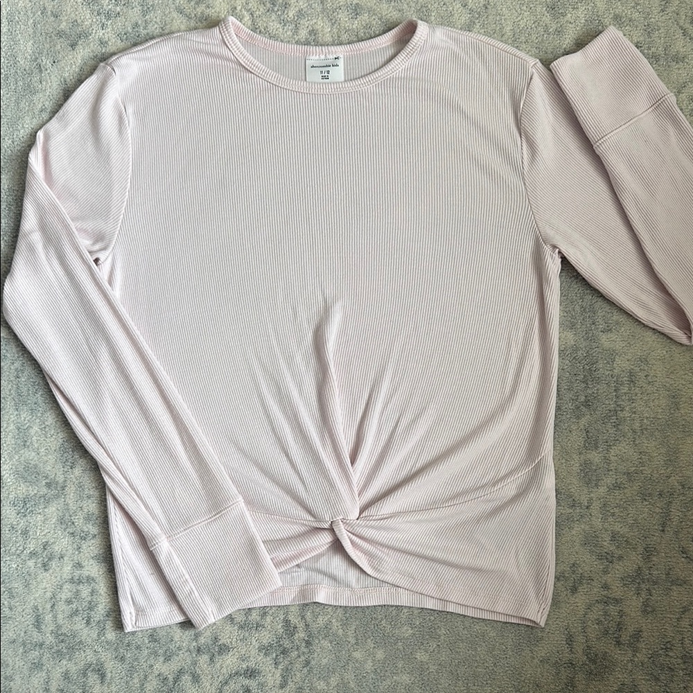 Kids Pink Long Sleeve Top